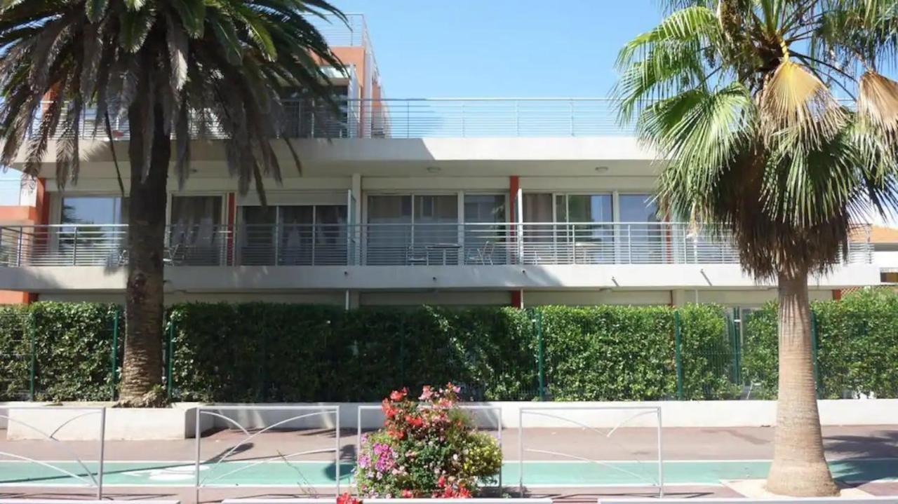 Cote D'Azur Joli Studio 50M Plage, Climatisation , Parking. ヴィルヌーヴ・ルベ エクステリア 写真